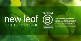 New Leaf B Cert logo