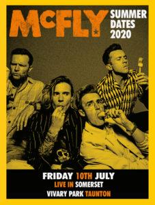 Saturday line up announced for Live in Somerset mcfly