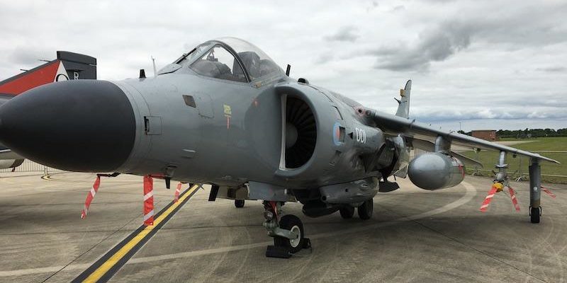 The Royal Navy International Air Day 2020 harrier