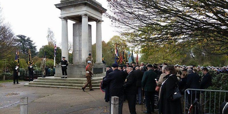 remembrance day in taunton
